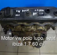 Motor vw polo lupo. seat ibiza 1.7 60 cv