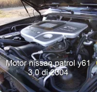 Motor nissan patrol y61 3,0 di 2004