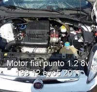 Motor fiat punto 1.2 8v 199 12 evo5 2011