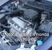 Motor d14a3 1.4 honda civic 95-00