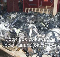 Motor aex volkswagen polo variant (6kv5) 1.4