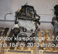 Motor kia sportage 3 2.0 crdi 184 cv 2013 envio a