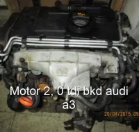 Motor 2, 0 tdi bkd audi a3