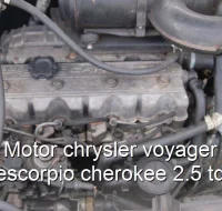 Motor chrysler voyager escorpio cherokee 2.5 td