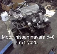 Motor nissan navara d40 r51 yd25