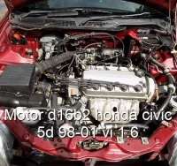 Motor d16b2 honda civic 5d 98-01 vi 1.6