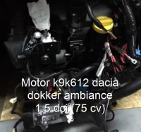 Motor k9k612 dacia dokker ambiance 1.5 dci (75 cv)