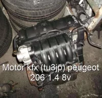 Motor kfx (tu3jp) peugeot 206 1.4 8v