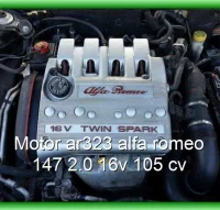 Motor ar323 alfa romeo 147 2.0 16v 105 cv