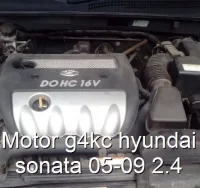 Motor g4kc hyundai sonata 05-09 2.4