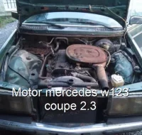 Motor mercedes w123 coupe 2.3