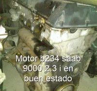 Motor b234 saab 9000 2.3 i en buen estado