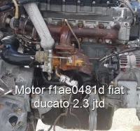 Motor f1ae0481d fiat ducato 2.3 jtd