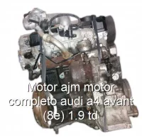 Motor ajm motor completo audi a4 avant (8e) 1.9 td