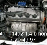 Motor d14a2 1.4 b honda civic 4d 97