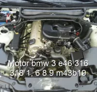 Motor bmw 3 e46 316 318 1, 6 8 9 m43b19