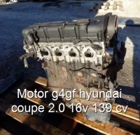 Motor g4gf hyundai coupe 2.0 16v 139 cv