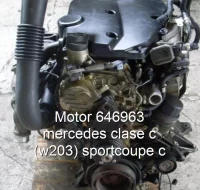 Motor 646963 mercedes clase c (w203) sportcoupe c