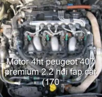 Motor 4ht peugeot 407 premium 2.2 hdi fap cat (170