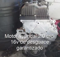 Motor hyundai 2.0 crdi 16v de desguace garantizado