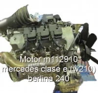 Motor m112910 mercedes clase e (w210) berlina 240