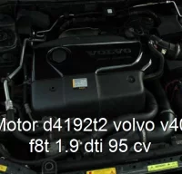 Motor d4192t2 volvo v40 f8t 1.9 dti 95 cv