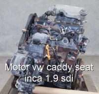 Motor vw caddy seat inca 1.9 sdi