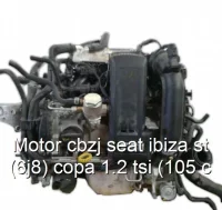 Motor cbzj seat ibiza st (6j8) copa 1.2 tsi (105 c