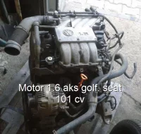 Motor 1.6 aks golf. seat 101 cv