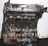 Motor ary audi 180 cv a3 1.8 tdi quattro