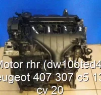 Motor rhr (dw10bted4) peugeot 407 307 c5 136 cv 20