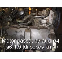 Motor passat b5 audi a4 a6 1.9 tdi pocos kms