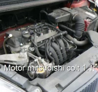 Motor mitsubishi colt 1.1