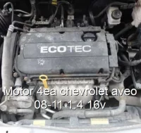 Motor 4ea chevrolet aveo 08-11 1.4 16v