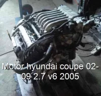 Motor hyundai coupe 02-09 2.7 v6 2005