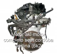 Motor akl motor completo seat cordoba berlina (6k2