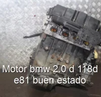 Motor bmw 2.0 d 118d e81 buen estado