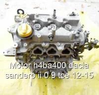 Motor h4ba400 dacia sandero ii 0.9 tce 12-15