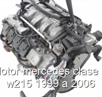 Motor mercedes clase cl w215 1999 a 2006