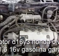 Motor d16y3 honda civic vi 1.6 16v gasolina garant