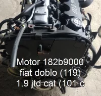 Motor 182b9000 fiat doblo (119) 1.9 jtd cat (101 c