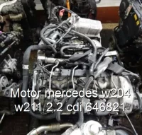 Motor mercedes w204 w211 2.2 cdi 646821