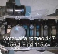 Motor alfa romeo 147 156 1.9 jtd 115 cv