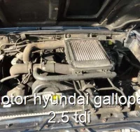 Motor hyundai galloper 2.5 tdi