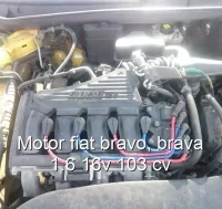 Motor fiat bravo, brava 1.6 16v 103 cv