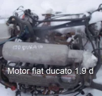 Motor fiat ducato 1.9 d