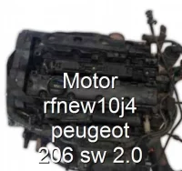 Motor rfnew10j4 peugeot 206 sw 2.0 16v cat (136 cv