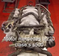 Motor mercedes w220 clase s s500