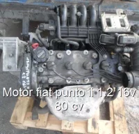 Motor fiat punto ii 1.2 16v 80 cv