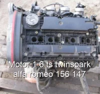 Motor 1.6 ts twinspark alfa romeo 156 147